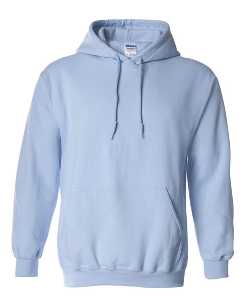 Light Blue Gildan 18500 pullover hoodies