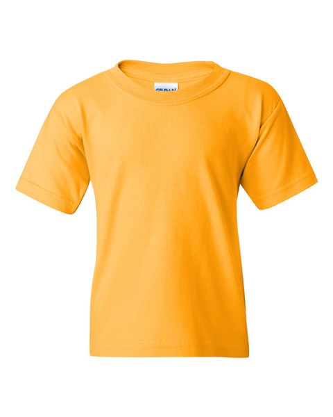 Gold Gildan G500B / 5000B youth t-shirts