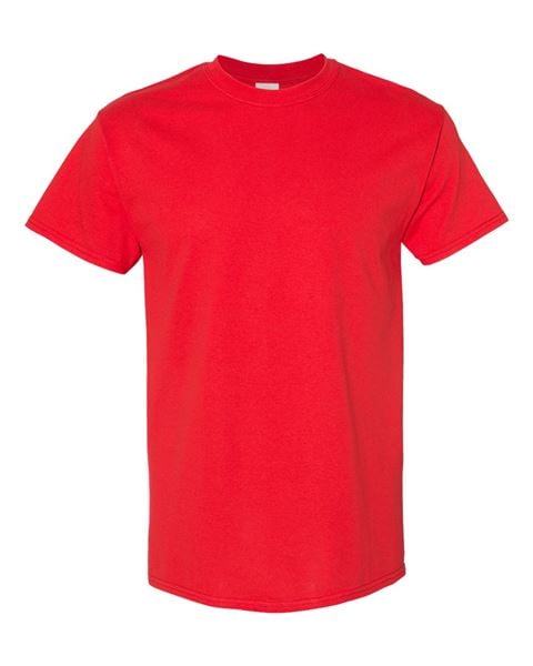 Red Gildan 5000 t-shirts