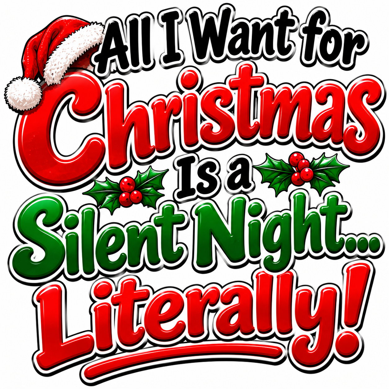 All I Want for Christmas Is a Silent Night… Literally!